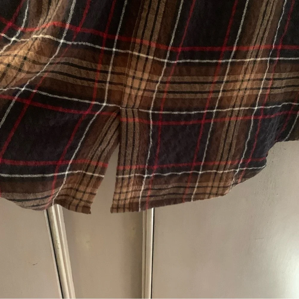 beachlunchlounge Black and Brown Casual Button Down Shirt - Picture 6 of 8